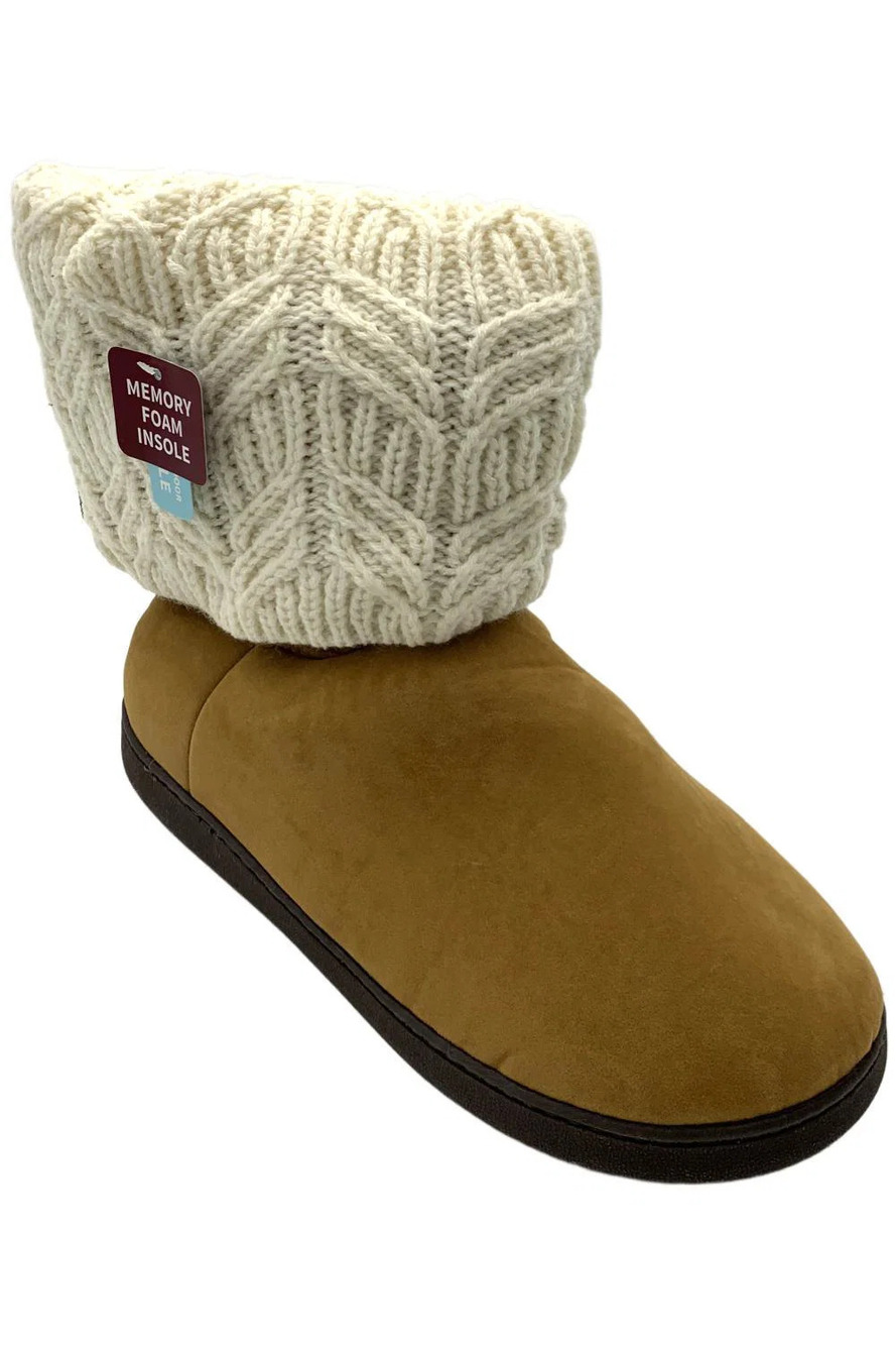 MUK LUKS Women's Raquel Slipper Ivory - Medium